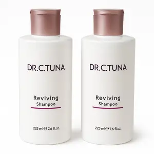 DR.C.TUNA Reviving Shampoo Set Of 2 - 225 ml Each - 7.6 fl oz - Ideal for Hair Care