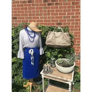 Silver Flutter Blouse