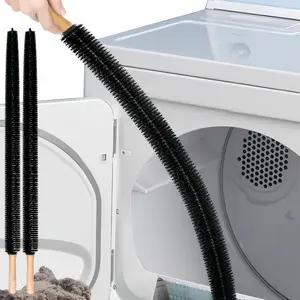 LMMAKE Dryer Vent Cleaner 29.9 Inch Long Brush with 25.6 Inch Dense Nylon Bristles for Efficient Dust Removal & Flexible Design Ideal for Dryer Vent Refrigerator & Air Conditioner Cleaning