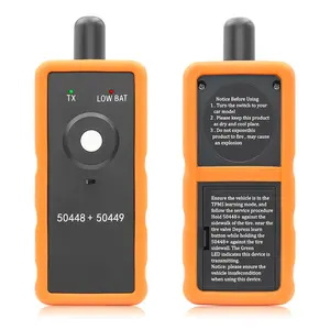 2-in-1 TPMS Tool with Full Relearn, Portable Size & Sensor Match Functionality for GM, Ford Tire Pressure Diagnosis & Resetting