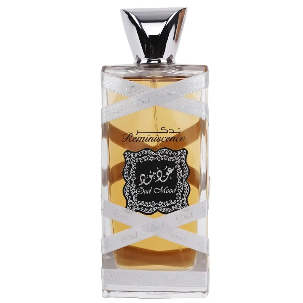 Lattafa Oud Mood Reminiscence for Unisex Eau de Parfum Spray, 3.4 Ounce Fragrance
