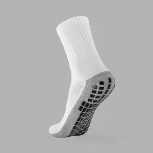 White Performance Grip Socks