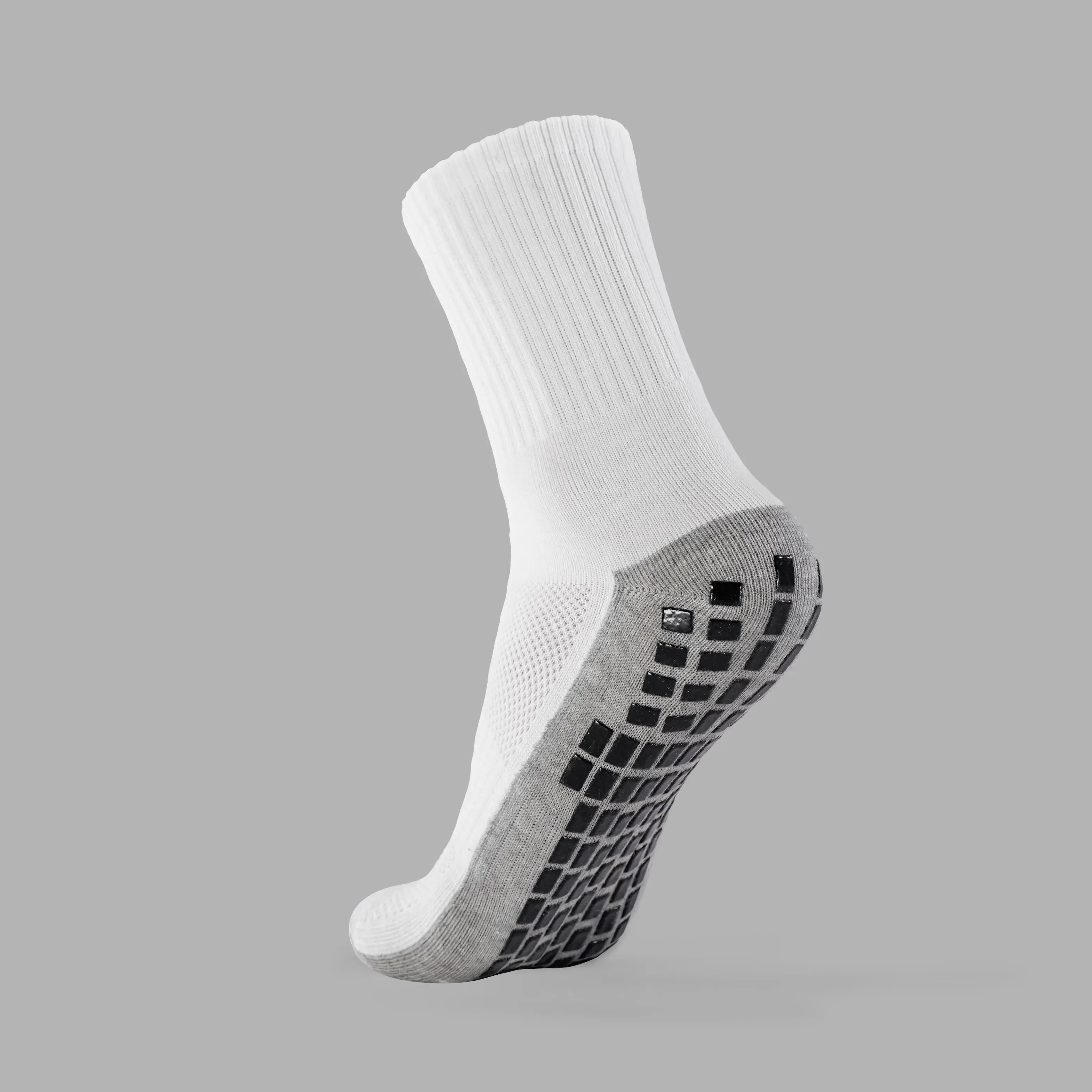 White Performance Grip Socks