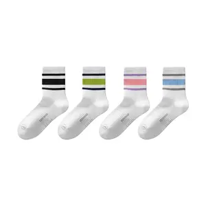 Bananain Women's 4-Pack Ankle Socks - 7A Antibacterial, Odor-Resistant, Sweat-Wicking for Light Sports & Everyday Wear