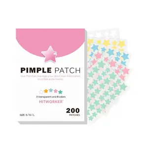 Star Shaped Acne Patches, Invisible Clear Covering Acne Patches, Skin Care Products for All Skin Types, Acne Management, Blemish Patches, Facial Patches