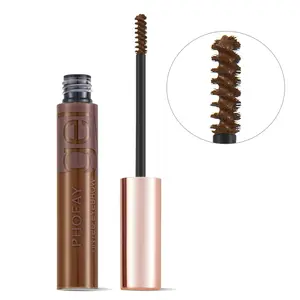 PHOFAY Tinted Eyebrow Gel 01 Waterproof Long-lasting Smooth Blend Cosmetic 10ML for Fuller Coverage