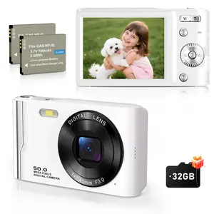 T-JERZENS Digital Camera for Photography ,Portable Vlogging Camera with SD Card, Fill-in Light, Compact Travel Camera for Boy,Girl,Birthday Christmas Valentine's Day Gift summerwins