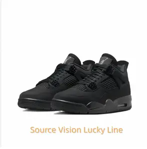 All-Black High-Top Casual Sneakers with Mesh Panels and Air Cushioning