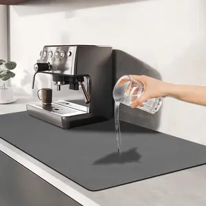 Dish Drying Mats for Kitchen Counter,  Coffee Mat for Countertop, Under Sink Mats, Coffee Bar Mat Accessories
