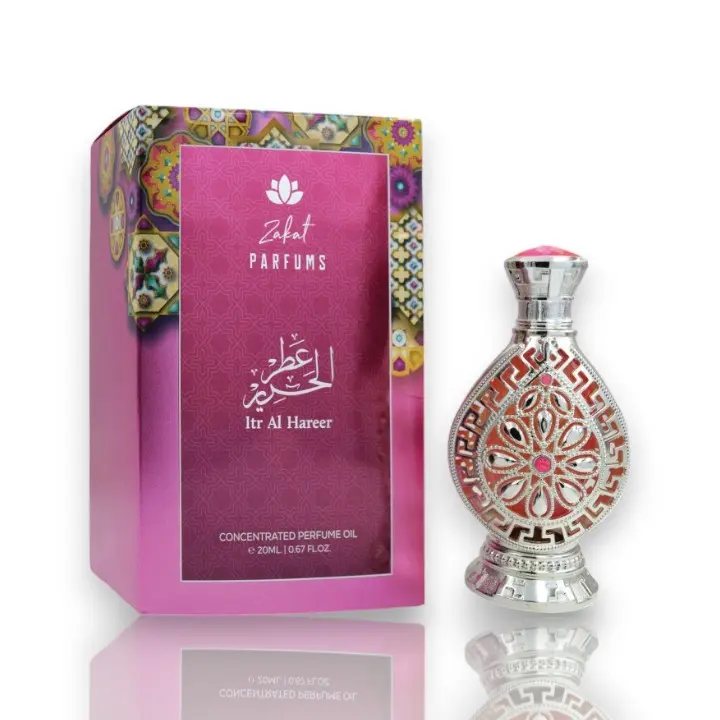 Zakat Parfums | Itr Al Hareer | Women's Fragrance | 100 ML 3.4 OZ | Concentrated Oil | Caramel - Milk & Sugar