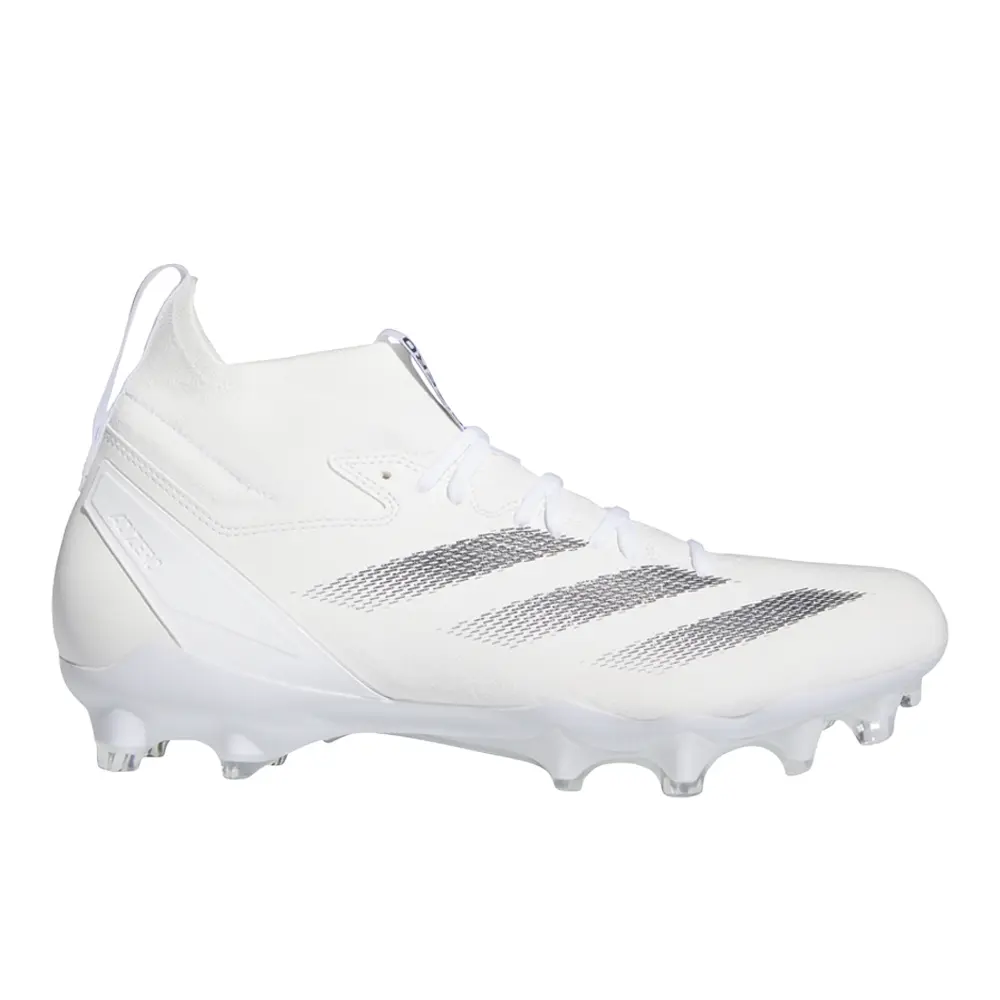 adidas Mens Adizero Impact+ American Football Sneakers Shoes - White