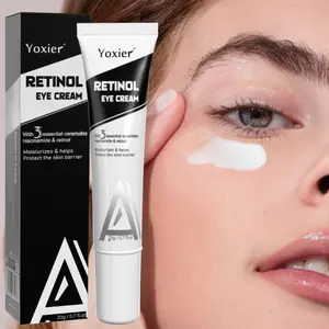 1pc, Retinol Moisturizing Eye Cream. Enriched with Vitamin E and Collagen. Provides Day and Night Nourishment, Keeping the Eye Area Hydrated and Moisturized. Soothes Dry Skin Around the Eyes. Suitable for All Skin Types. 20g.