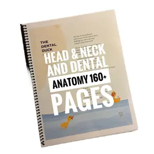 Oral Anatomy 1 and 2 160 Pages Hard Copy Study Notes Book for Dental Hygiene Students
