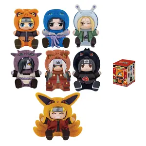 【TOPTOY】Naruto Shippuden  Cute Animals' Sit-in Party Series Vinyl Plush Blind Box, Cute Collectible, Desk Decor, Gift Toy