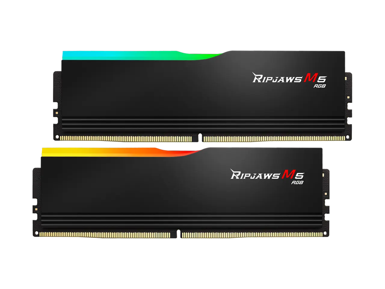 G.SKILL Ripjaws M5 RGB Series 64GB (2 x 32GB) 288-Pin PC RAM DDR5 5200 (PC5 41600) Desktop Memory Model F5-5200J4040A32GX2-RM5RK