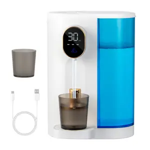 Automatic Mouthwash Dispenser for Bathroom,Suitable for All Age Groups, Bathroom Accessories White，Wall Mounted Mouth Wash Dispenser with Magnetic Cups, Smart Mouthwash，4 Dispensing Level