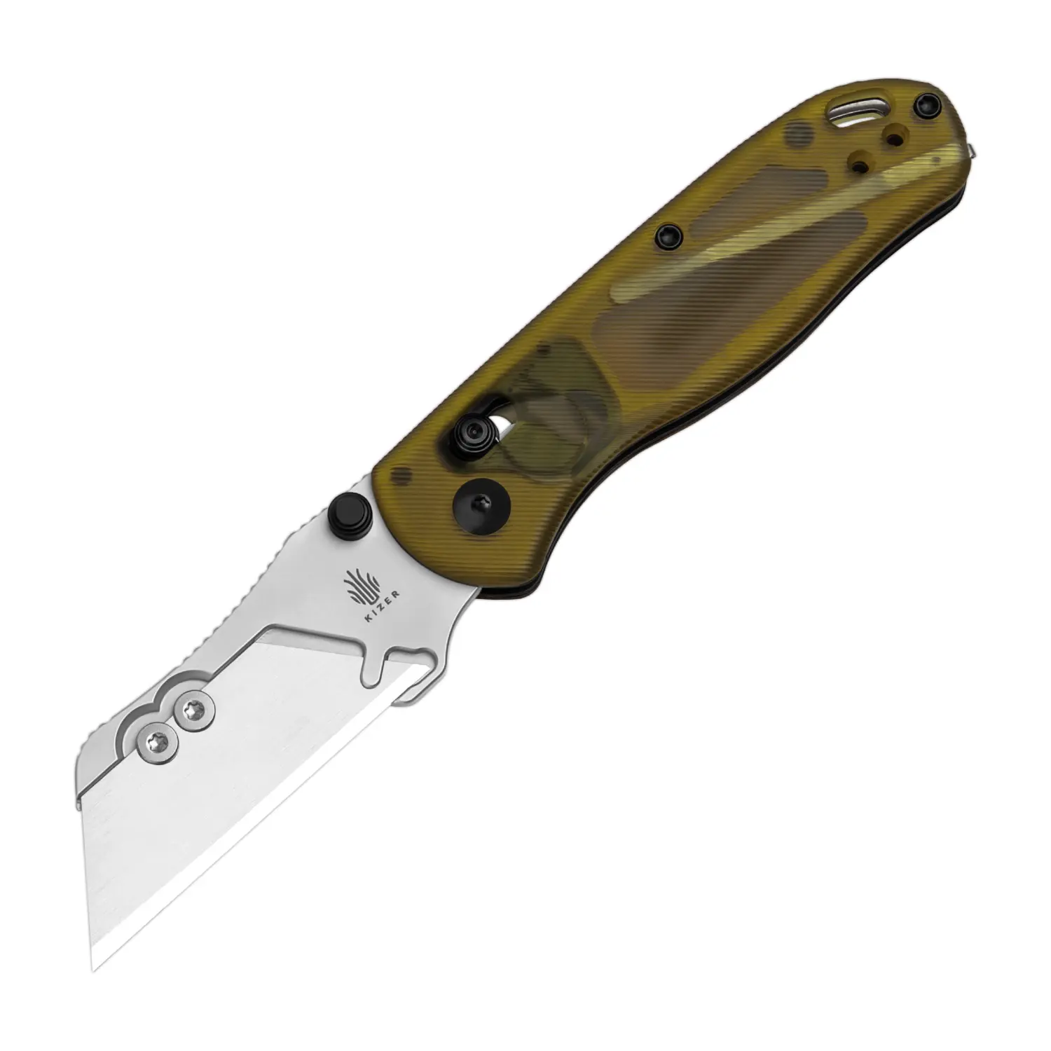 Kizer Dropbear BEAR 1 PEI V3619JA4 Outdoor Folding Tool, Lightweight Camping Gear, Unique EDC Tool for Sports & Outdoor Camping Hiking Camp Kitchen