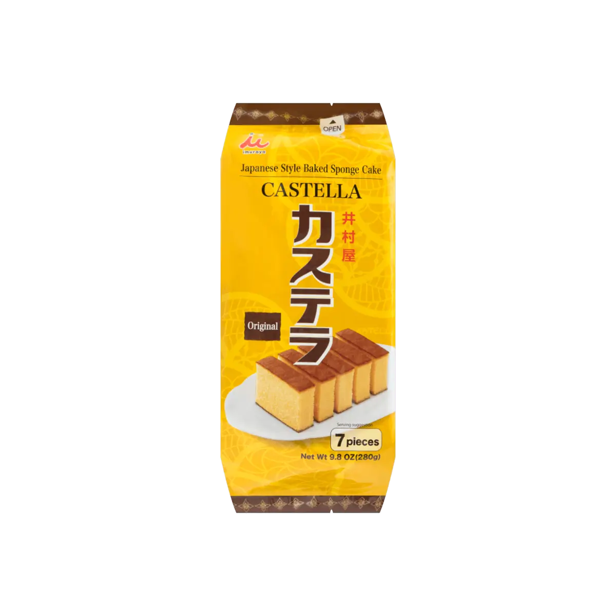 IMURAYA Japanese-Style Castella Sponge Cake, 9.8oz IMURAYA Japanese-Style Castella Sponge Cake, 9.8oz
