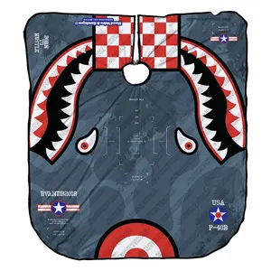 Flying Tiger Gray - Collector's Barber Cape