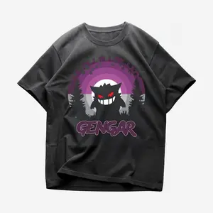 Gengar T-Shirt, Anime T-Shirt, A108, Fun Graphic Tee, Casual Outfit, Unisex Top, Cool Gift Idea, Comfortable Fit, Ghost Type Design