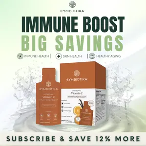 Liposomal Vitamin C | 12-Pack Starter Kit | Immune & Antioxidant Support | Skin & Collagen Health | High-Dose Liposomal Formula