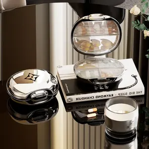 Portable Medicine Box, Weekly Pill Organizer, Mini Travel Storage Case, Three Meals a Day, Seven Days Supply, Compact and Convenient, Healthcare