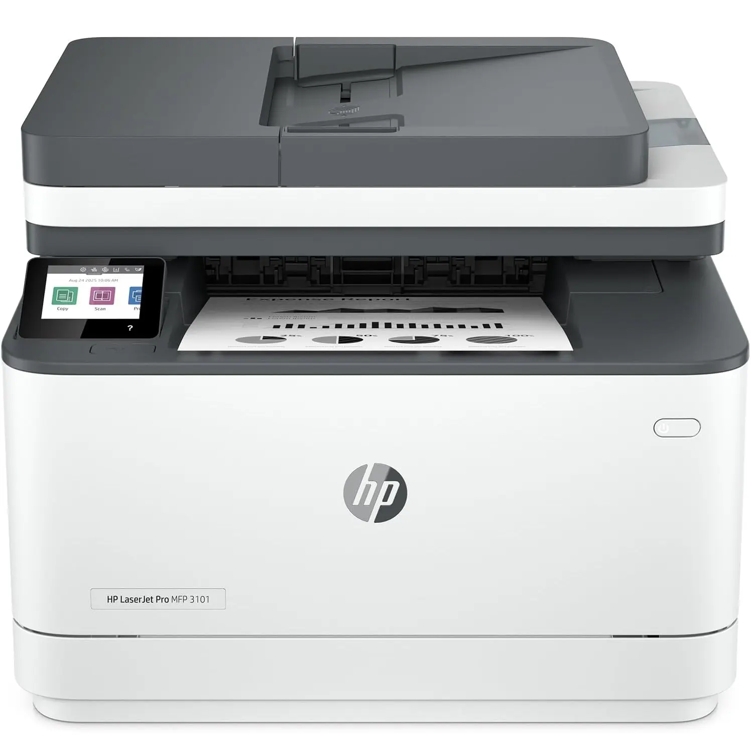 HP Laserjet Pro MFP 3101fdw Wireless Black & White All-in-One Laser Printer, Scanner, Copier, Fax, Best-for-Office
