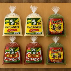Traditional US Cooking Sauces & Dips Variety 6-Pack - Salsa, Picamas, Mayonnaise, Ketchup Assortment for Cupboard Storage, Rich Flavor Options