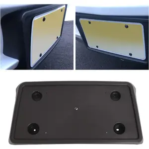 Front License Plate Bracket Compatible with 2007-2014 Chevy Silverado 1500 2500 3500 License Plate Frame Holder Replace for 15781554 GM1068120
