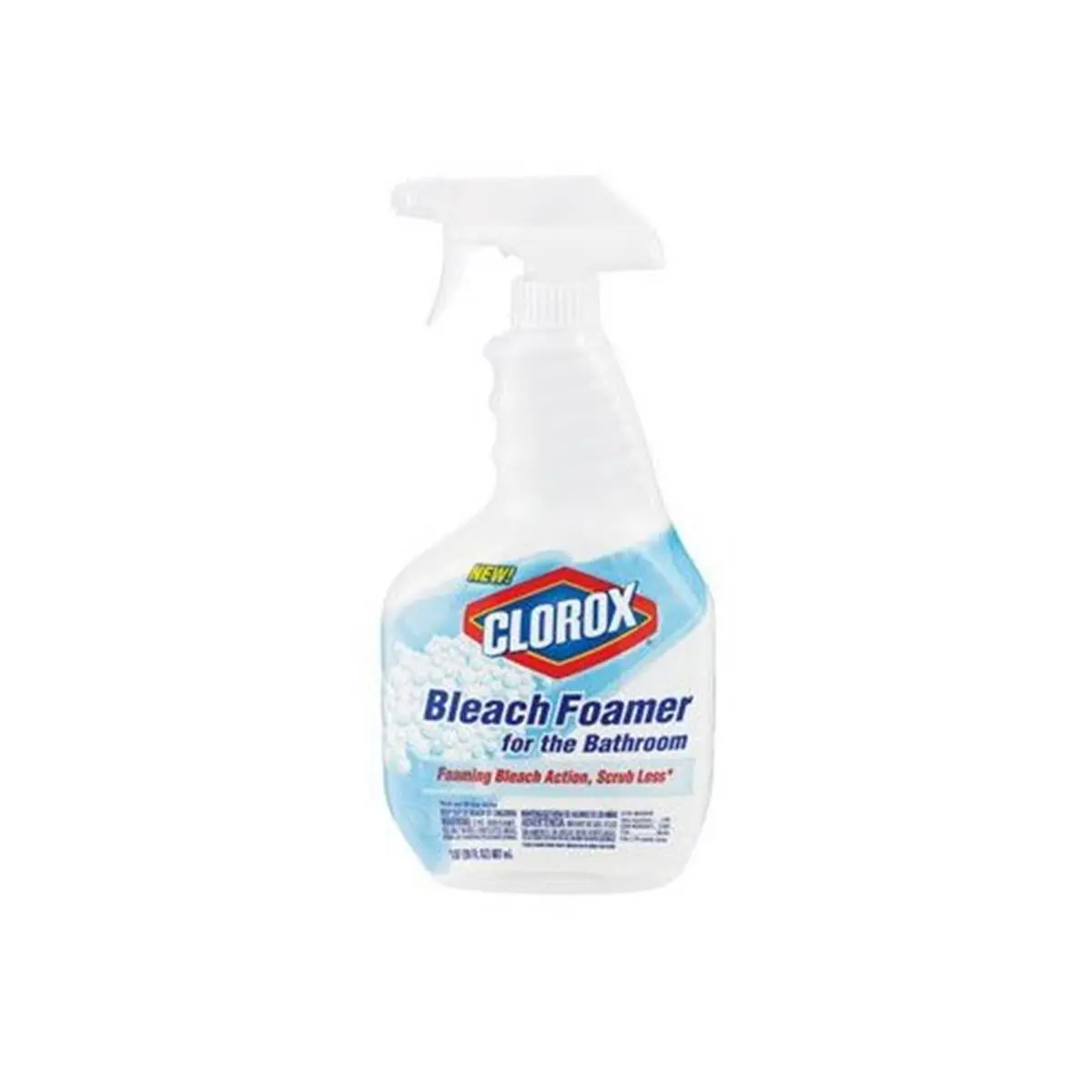 212 MAIN 30oz Bleach Foam Stain Remover Spray (Clorox Sales 30614 30Z Foamer) - 9-Pack Maximum Strength Bathroom Cleaners with Foam Spray Nozzle, Contains Bleach, Powerful Cleaning Solution for Tub Deep Clean