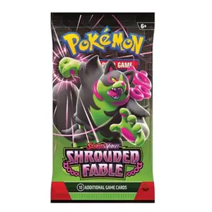 Pokémon Shrouded Fable Booster Pack - 10 Additional Game Cards, 6+ Rating, Includes 10 Cards