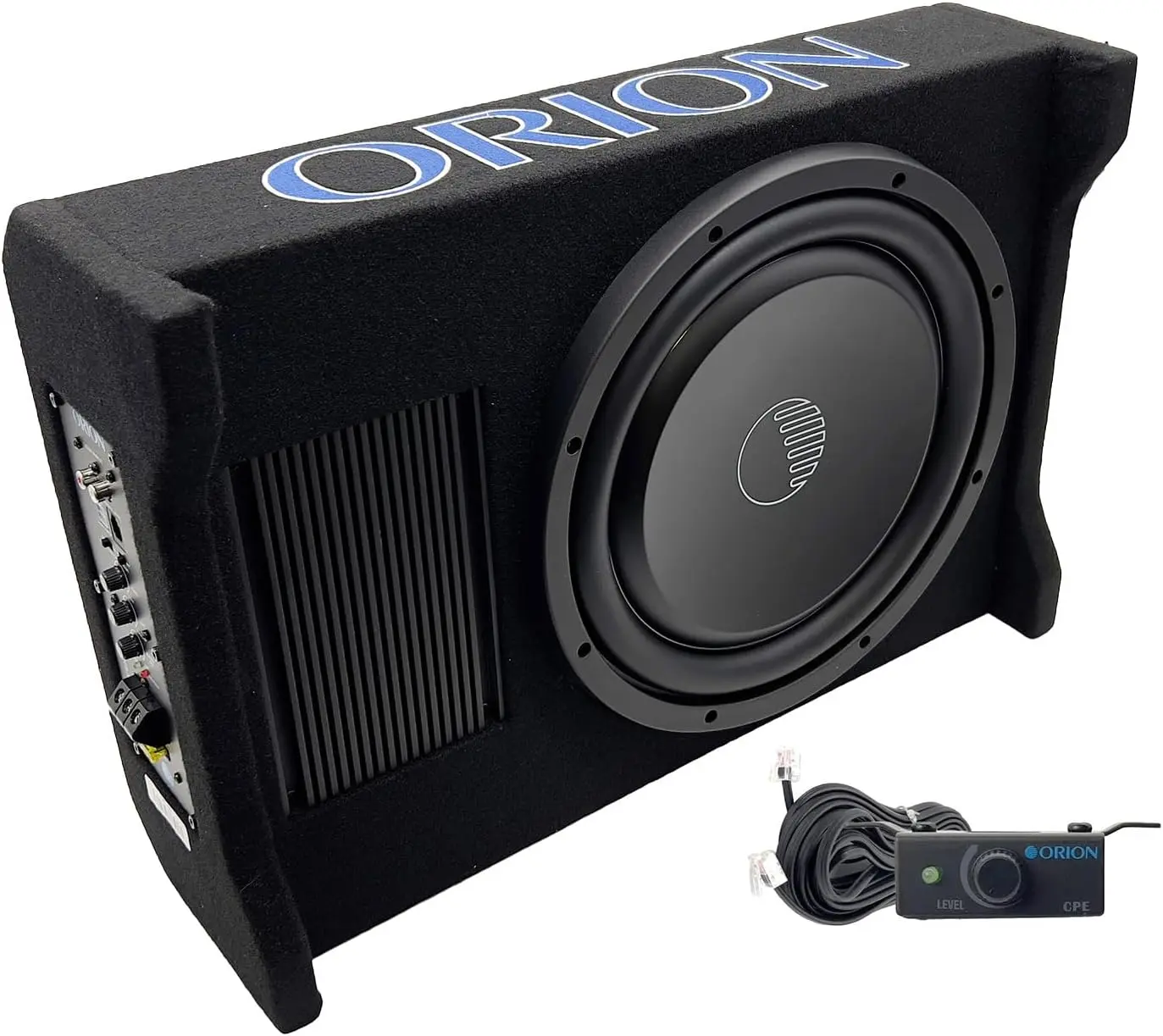 CPE120 Cobalt 12" Active Down-Firing Subwoofer Enclosure, 1500W Max | 1500W Max, Built-In Amplifier, Down-Firing, Shallow Mount, Slim Sealed, Air-Tight