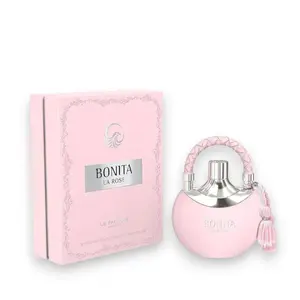 Le Falcone Bonita La Rose Unisex Wear Alcohol Base Eau De Parfum, 100 ml-3.4 oz, Floral-Rose & Fresh Notes