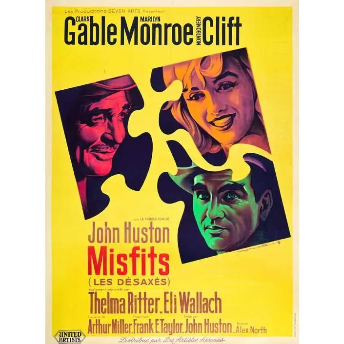 The Misfits Movie Poster Print (27 x 40)