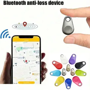 Bluetooth-compatible Anti-Loss Luggage Tag, Dual Search Lost Locator, Keychain Pet Tracker, Travel Essential, Prevents Baggage Loss, Real-Time Positioning Monitor