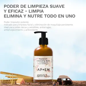 [Daily] APoEM Replenish Cleansing Balm - 150ml | Three-in-One Deep Cleansing Gentle Makeup Remover - Vegan Ecofriendly Family-Use, TikTokShopBlackFriday Stock Up