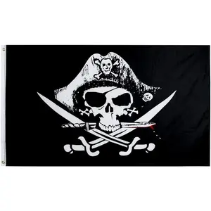 Man's Chest Flag - Jolly Roger Pirate Banner 3x5