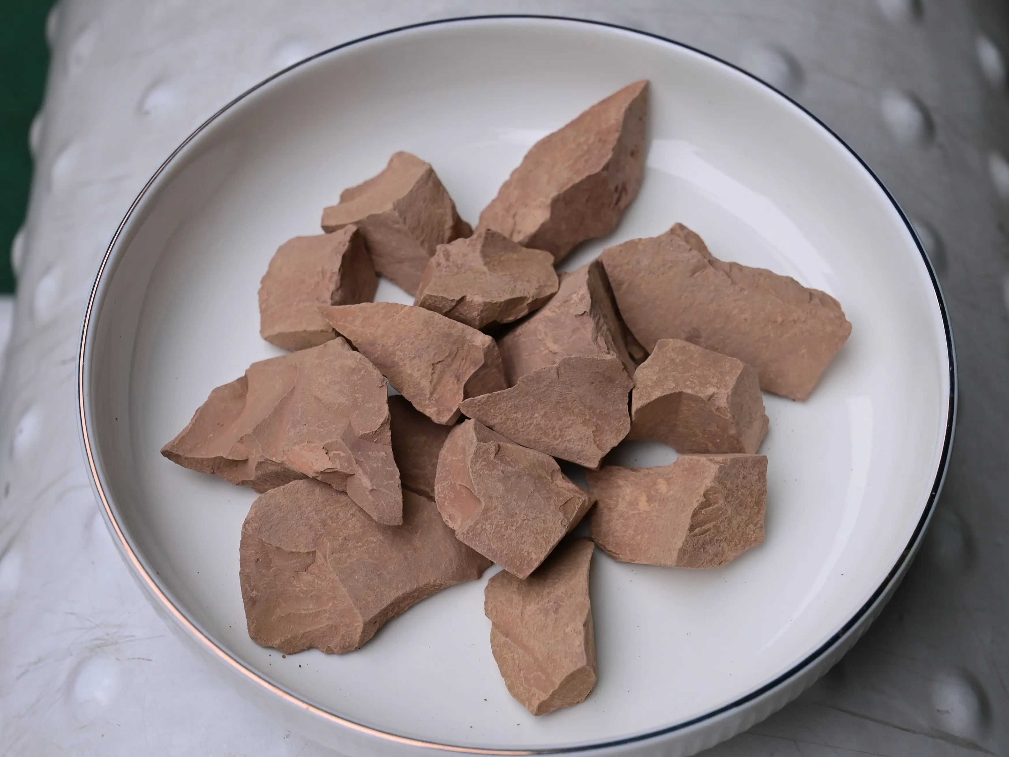 Natural Narat Brown Kaolin Clay Chunks, Rich Earthy Flavor, 7oz (200g)