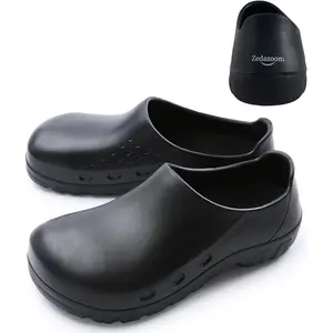 Anti Slip Kitchen Shoes with Steel Toe Safety Shoes for Men and Women,Suitable for Kitchens,Restaurants,Hotels,Hospitals,Gardens, etc Footwear Boy Fasciitis Other