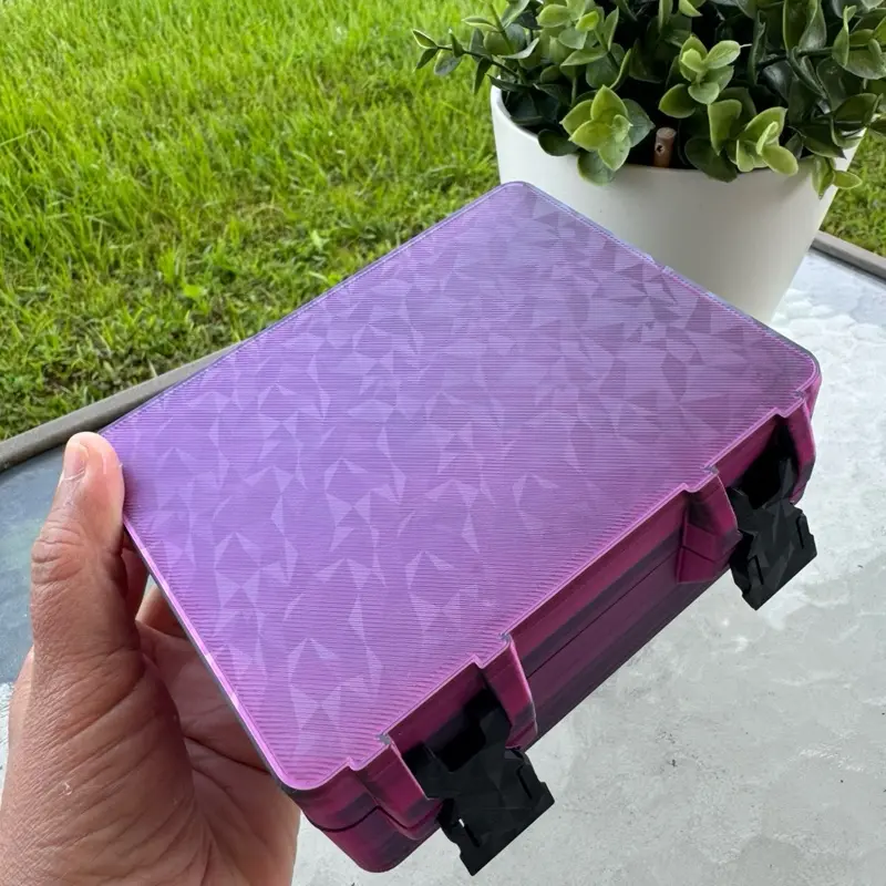 Healthcare Portable Vial Storage Case for 3ml & 5ml Bottles, Secure Organizer with Dual Locks