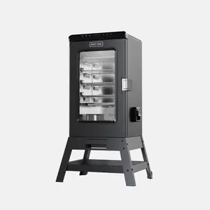 RIDGEWOOD 30-In Electric Smoker with Window & Legs