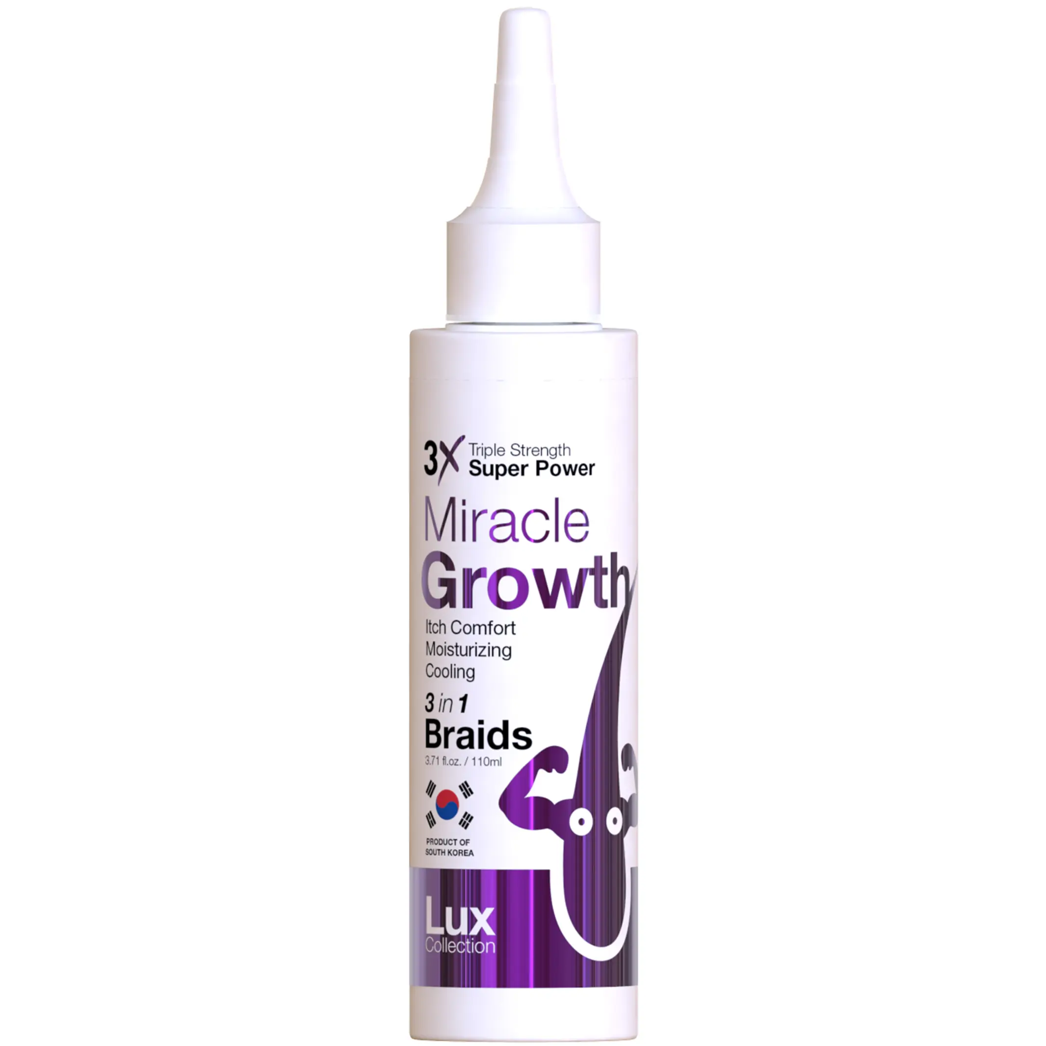 Lux Collection 3X Miracle Gro Hair Oil | Anti-Itching