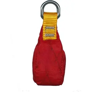 THE WELL KEPT Throw Weight Bag, Durable Climbing Rope Bag for Arborists, Tree Throw Bag for Rock Spelunking (Red-250)