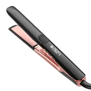 1 PC 2 in 1 Multifunctional Hair Straightener And Curler Professional 500F High Temperature Hair Irons Plasma Keratin Hair Flat Iron for Frizzy Hair Recovers The Damage Frizz, Enhances Shine and Smoothness, Includ Hairpins And Glove