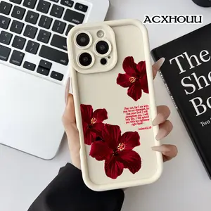 Softcase for iPhone 17 16 E Pro Max 15 Plus 14 13 12 11 XS XR Isaiah 4110 Promise Coquette Pastel Design Shockproof Lightweight Protective Case