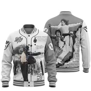 Michael Jackson Varsity Jacket – Pop Icon Streetwear Fashion