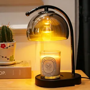 Candle Warmer Lamp with Timer Dimmable, Wax Warmer Lamp for Bedroom Decor Adjustable Height for New Home Bedroom, Gifts for Women