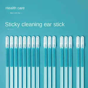 Sticky Ear Cleaner Tool Stick Earwax Remover Sticks forEffective Ear Cleaning and Debris Removal PortableGentle, Reusable Ear Wax Removal, Suitable for dry ears