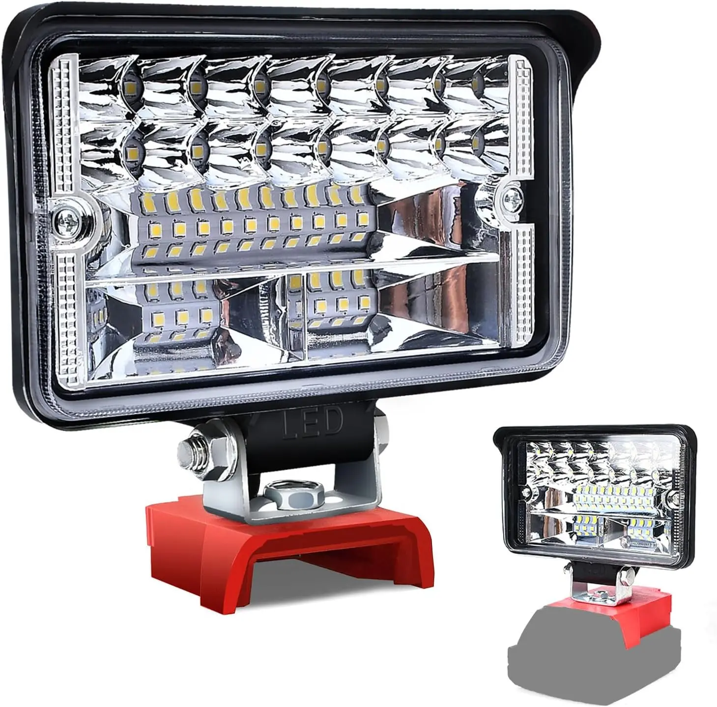 3-Inch LED Work Light for M18 18V Battery – 2800LM Compact Flood Light with 18 LEDs & Dual USB Ports, Perfect for Jobsite, Garage, Emergency & Outdoor Use, Portable Durable Design, Bright Wide Illumination, Essential Tool for Professionals & DIYers