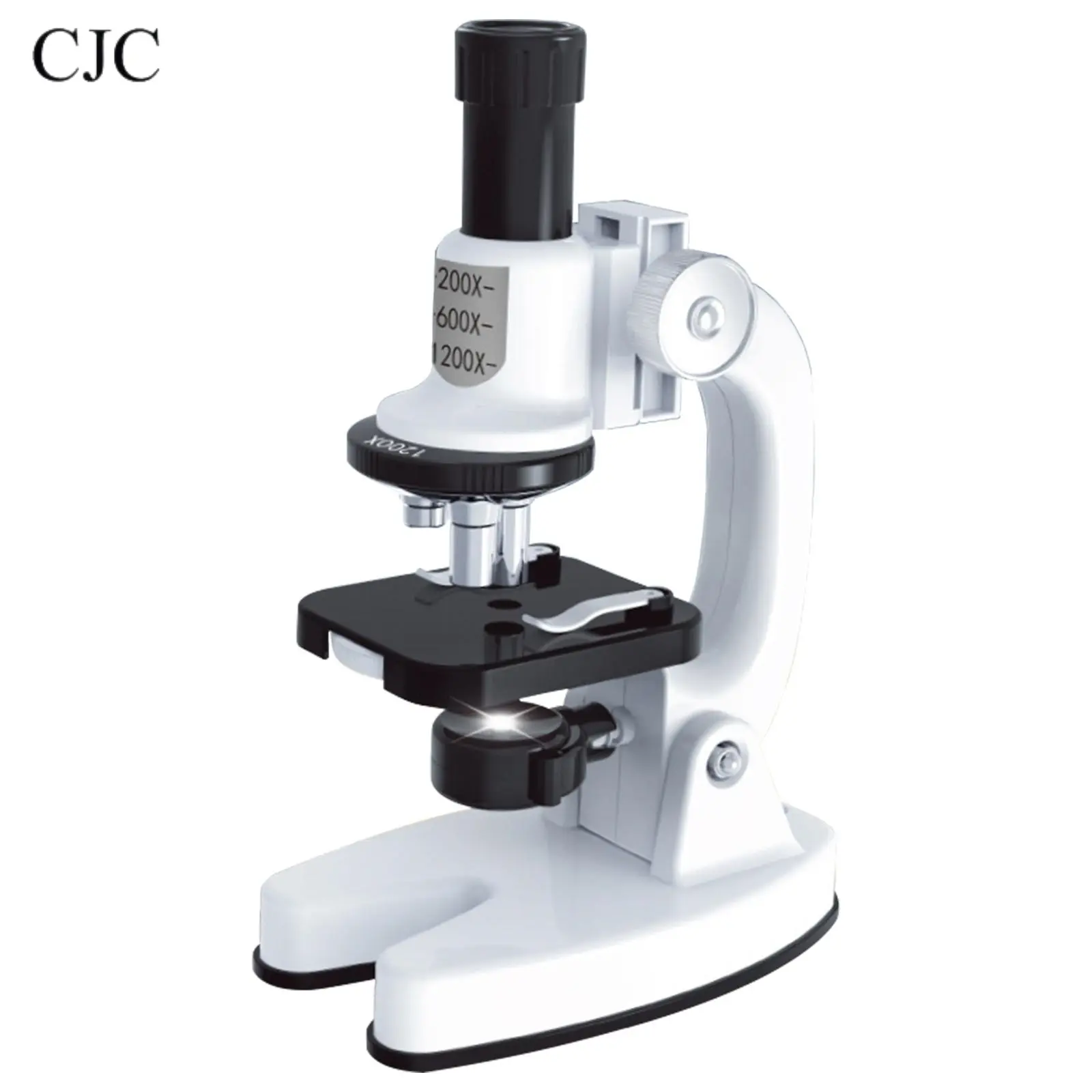 CJCMALL Children's Microscope 1200x, Handheld Digital Microscope for Science Education, Birthday Gift, Beginner Biological Science Set, Microscope TikTokShopBacktoSchool Design Fun Adjustable